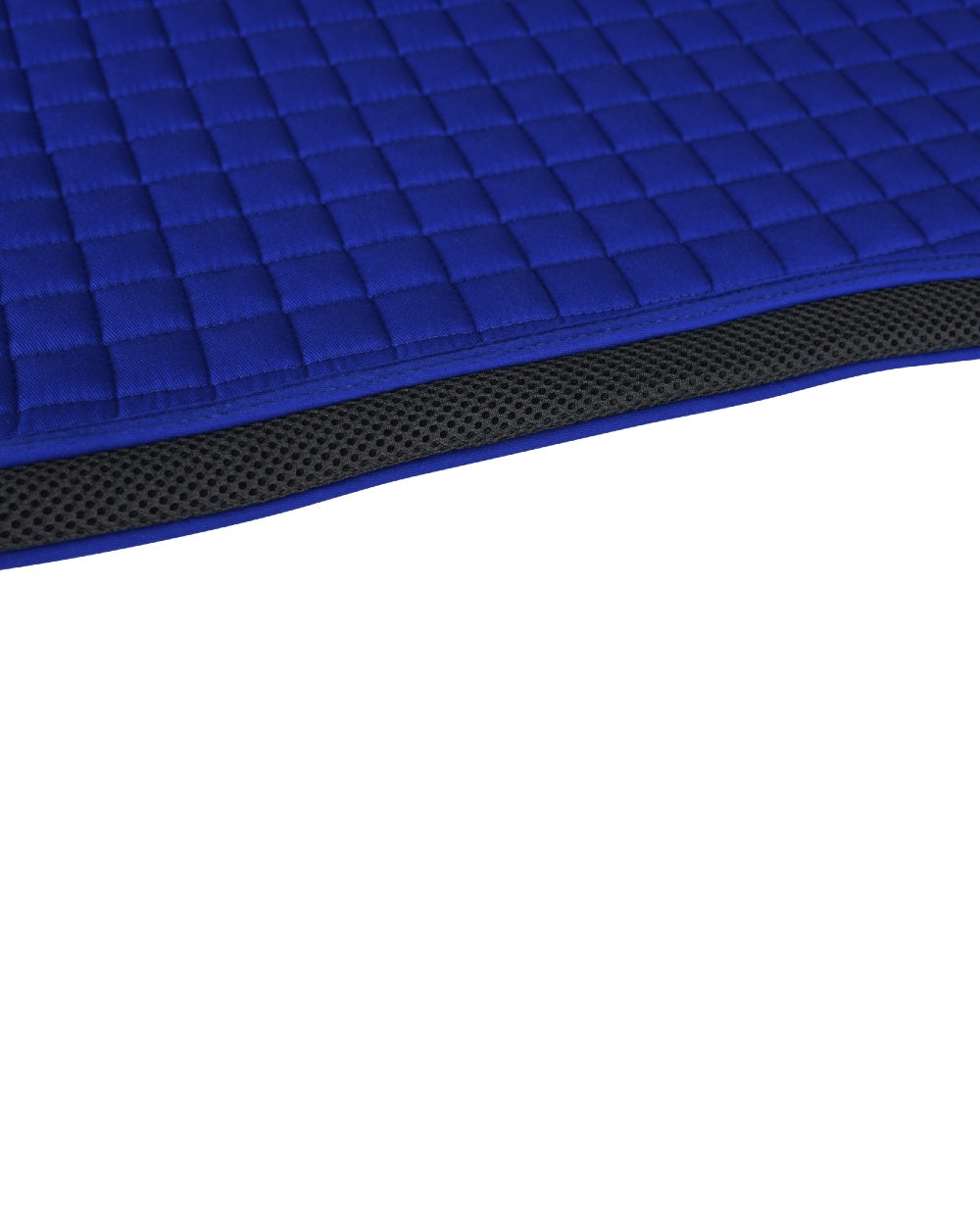Cobalt Coloured WeatherBeeta Prime Air-Tec All Purpose Saddle Pad on white background