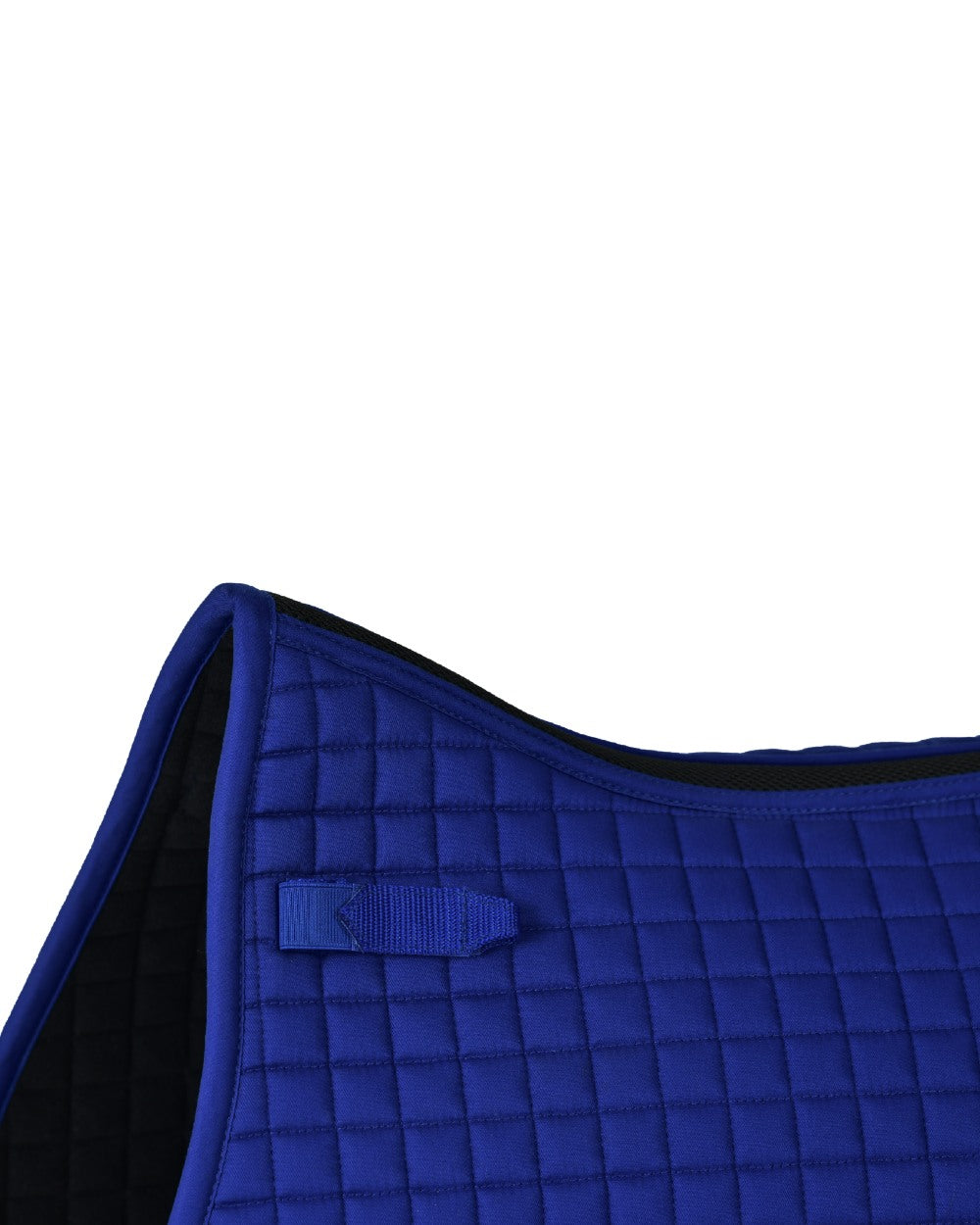 Cobalt Coloured WeatherBeeta Prime Air-Tec All Purpose Saddle Pad on white background