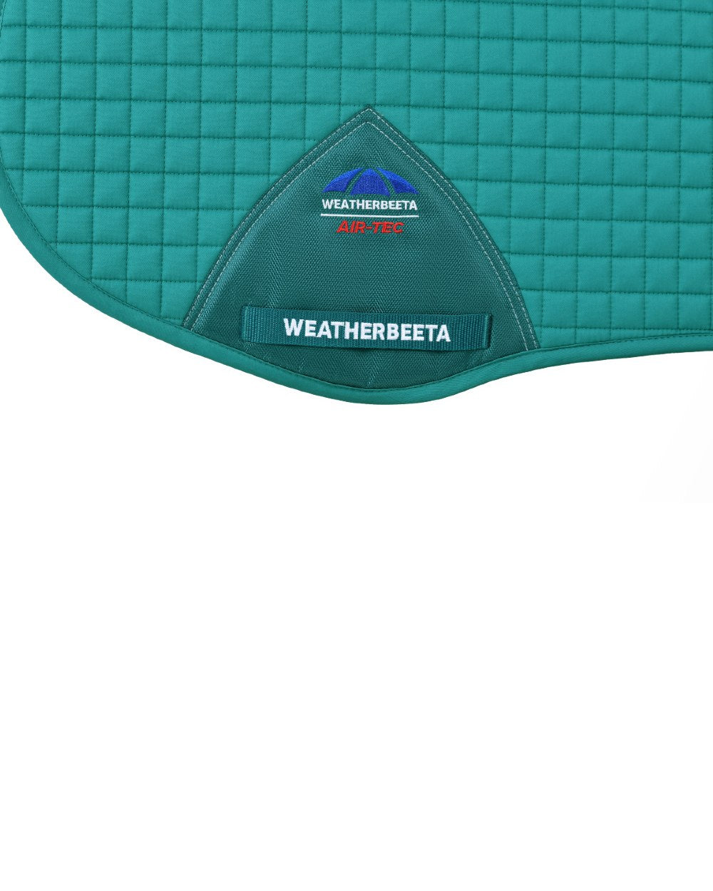 Dark Turquoise Coloured WeatherBeeta Prime Air-Tec All Purpose Saddle Pad on white background