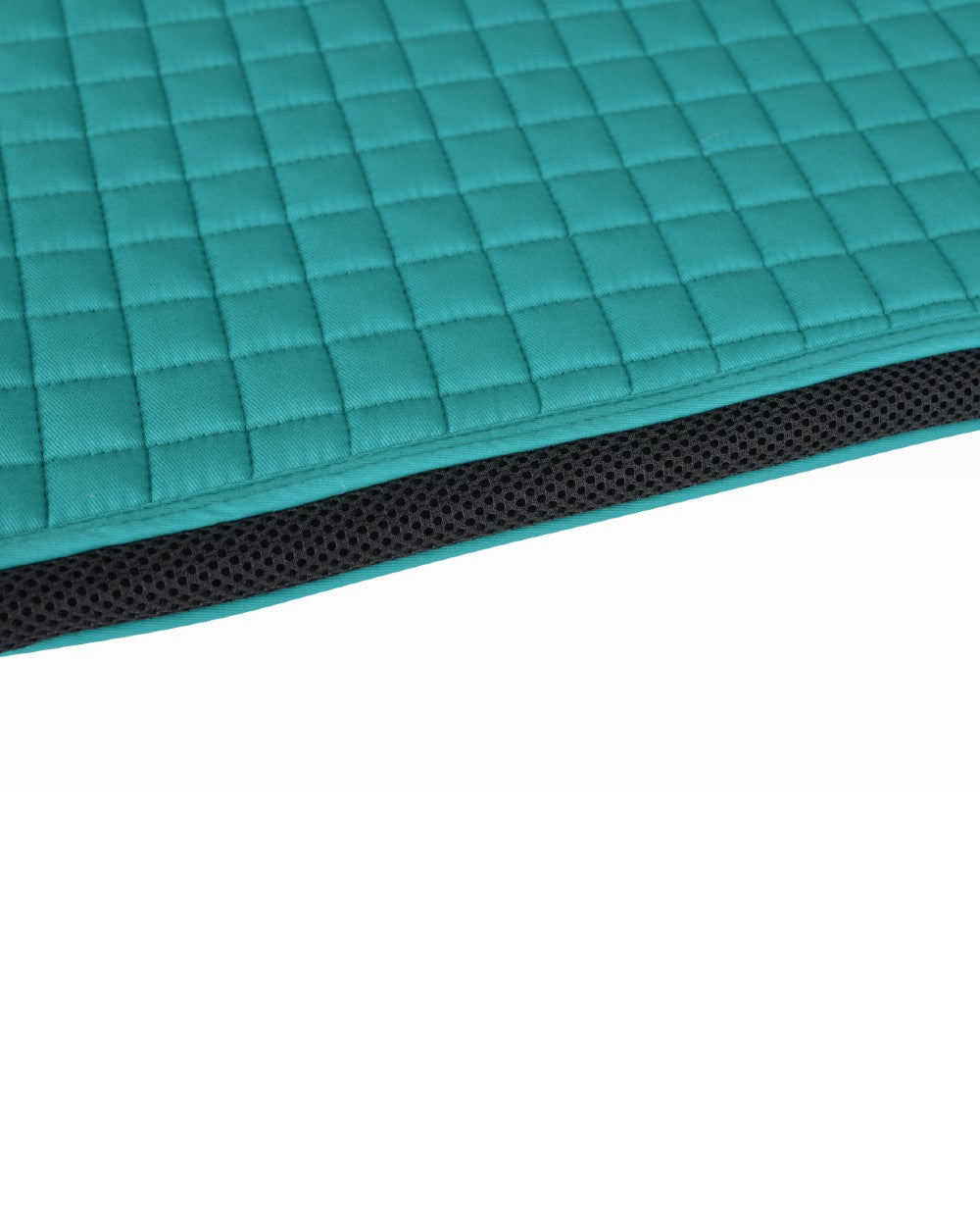 Dark Turquoise Coloured WeatherBeeta Prime Air-Tec All Purpose Saddle Pad on white background