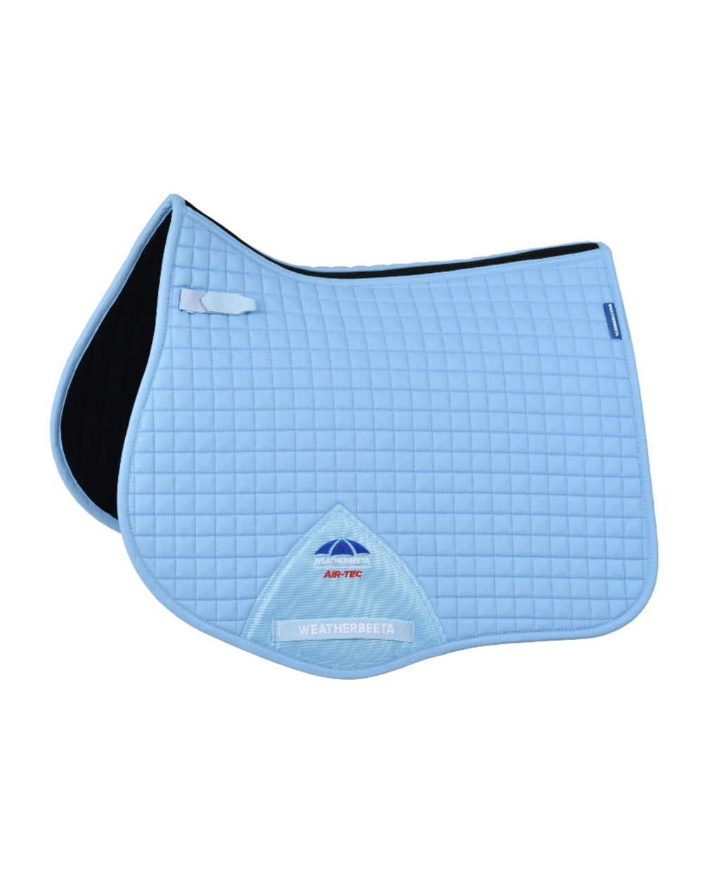 Sky Blue Coloured WeatherBeeta Prime Air-Tec All Purpose Saddle Pad on white background