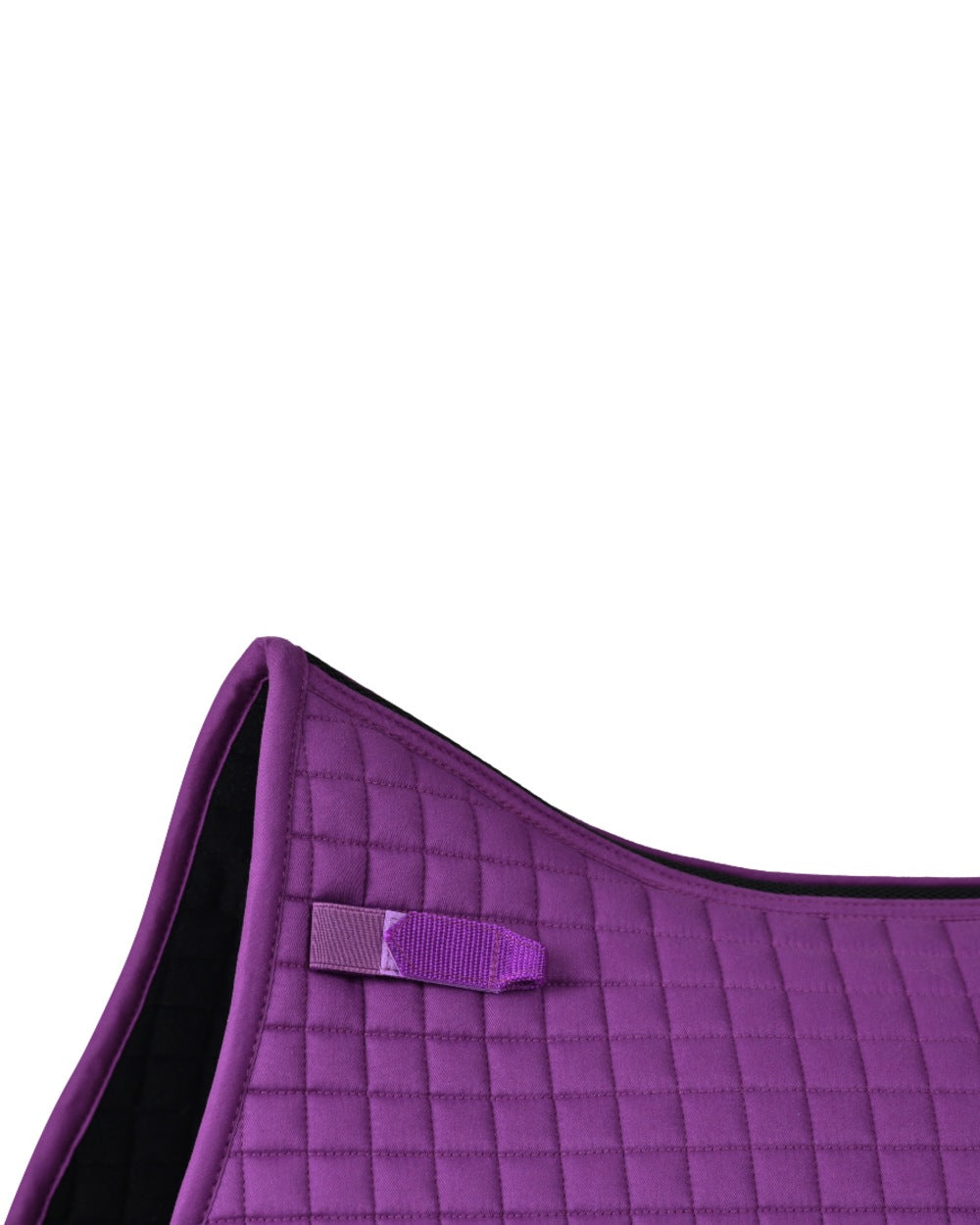 Violet Coloured WeatherBeeta Prime Air-Tec All Purpose Saddle Pad on white background