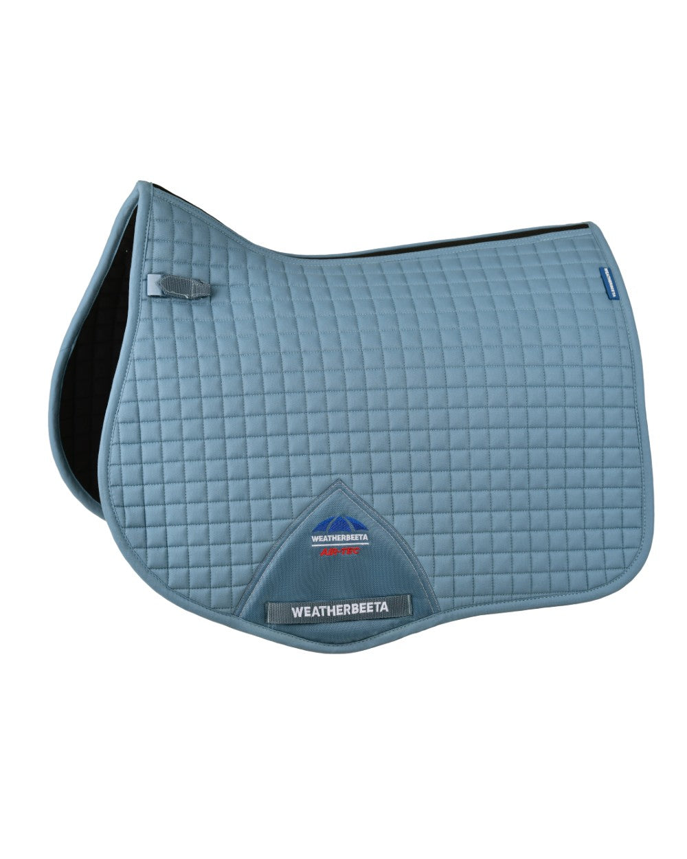 Washed Denim Coloured WeatherBeeta Prime Air-Tec All Purpose Saddle Pad on white background