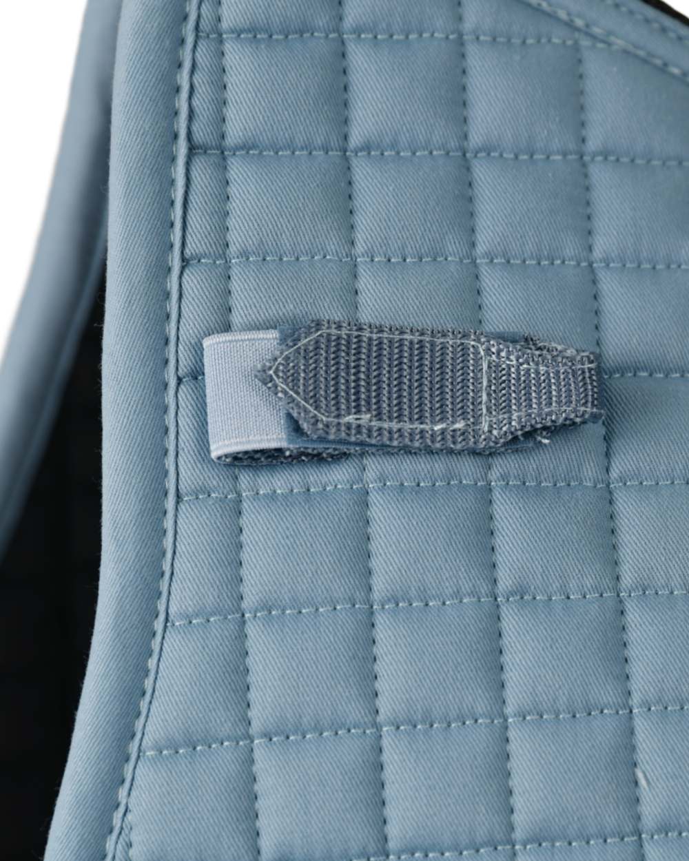 Washed Denim Coloured WeatherBeeta Prime Air-Tec All Purpose Saddle Pad on white background