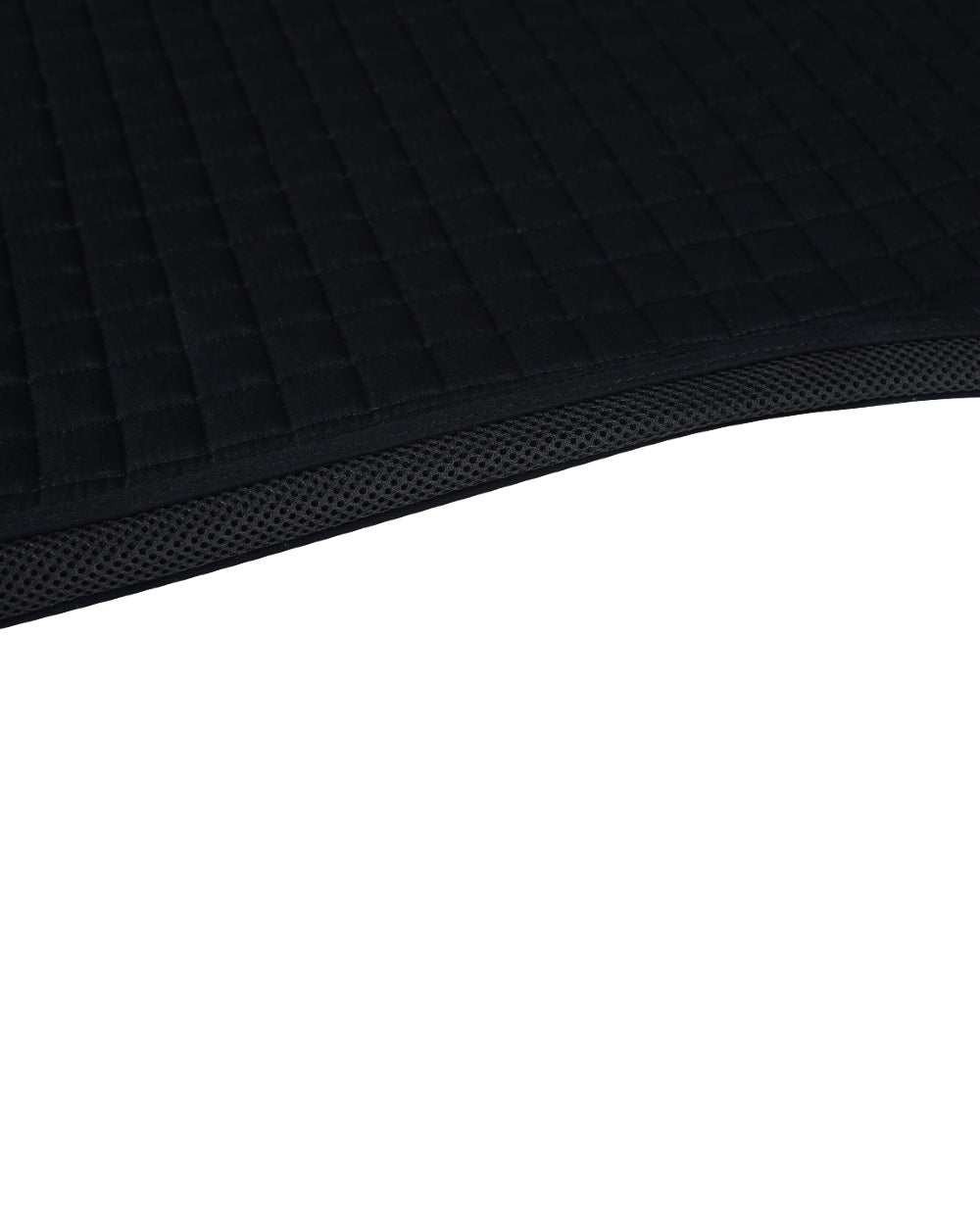 Navy Coloured WeatherBeeta Prime Air-Tec Dressage Saddle Pad on white background