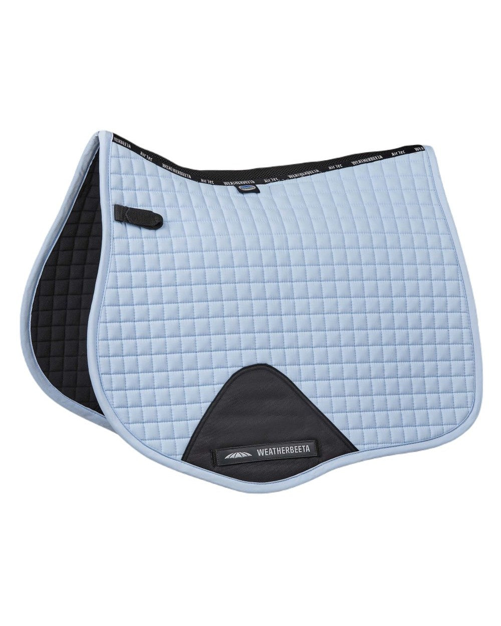 Ice Blue coloured WeatherBeeta Prime All Purpose Saddle Pad on white background