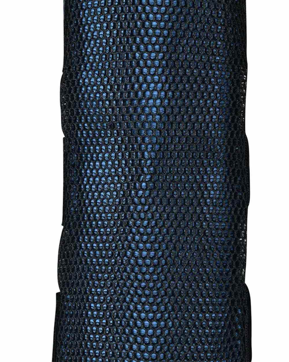 Black Blue Coloured WeatherBeeta Therapy-Tec Cold Water Boots on white background