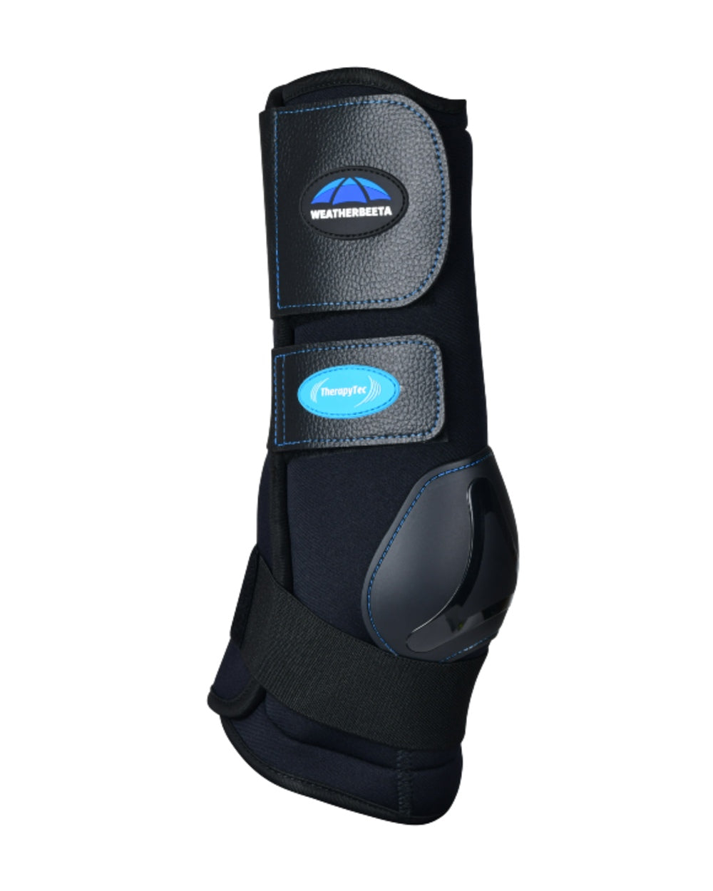 Black Coloured WeatherBeeta Therapy-Tec II Ultra Cool Ice Boots on white background