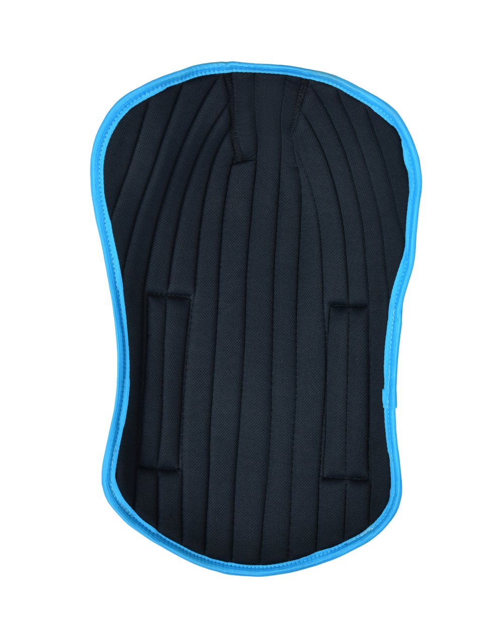 Black Blue Coloured WeatherBeeta Therapy-Tec Stable Boot Wraps on white background
