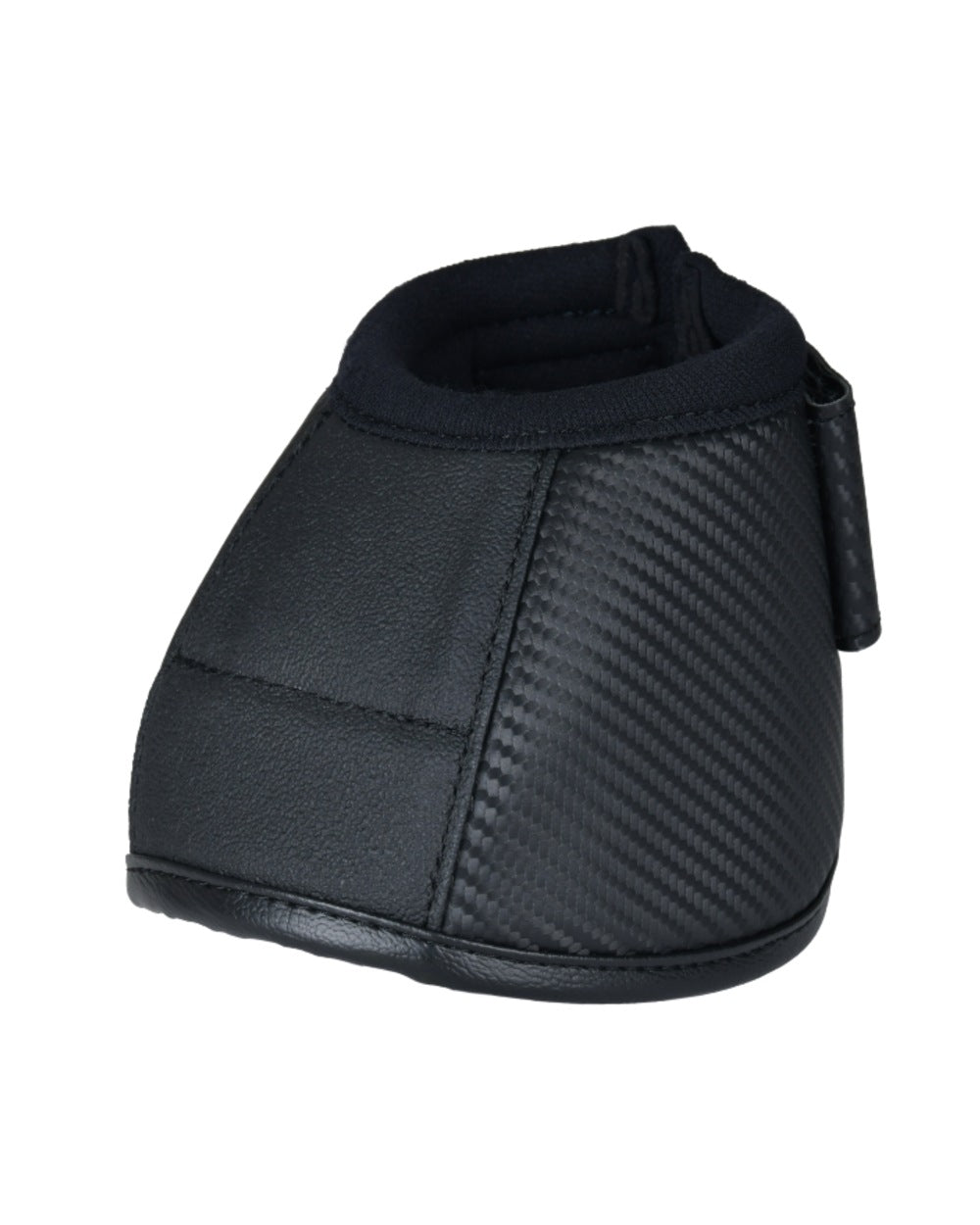 Black Coloured WeatherBeeta Tough-Tec Anatomical Bell Boots on white background