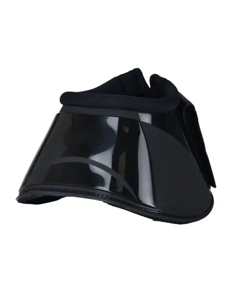 Black Coloured WeatherBeeta Tough-Tec Impact Bell Boots on white background