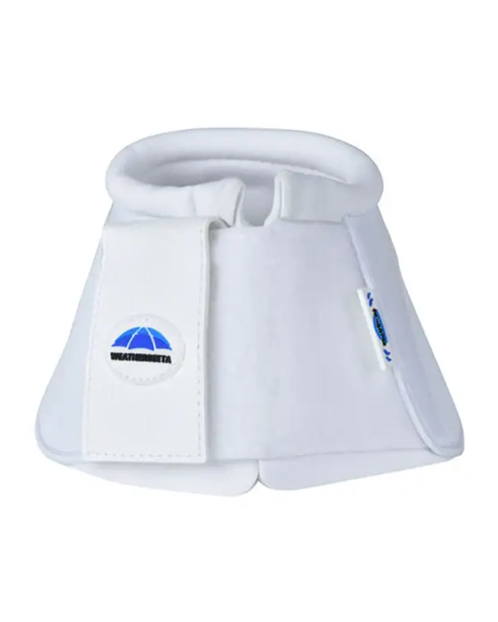 White Coloured WeatherBeeta Tough-Tec Impact Bell Boots on white background