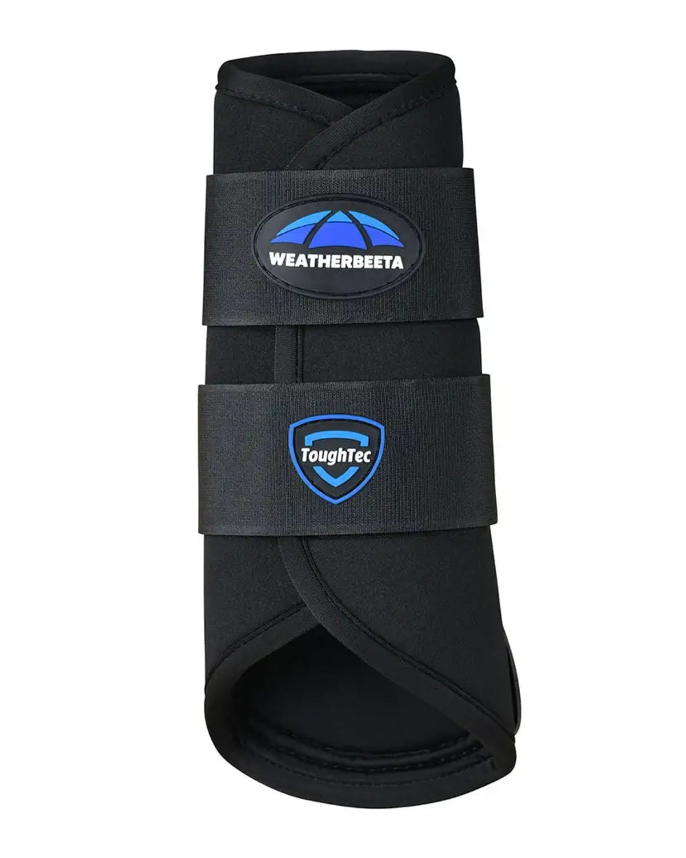 Black Coloured WeatherBeeta Tough-Tec Prime Brushing Boots on white background
