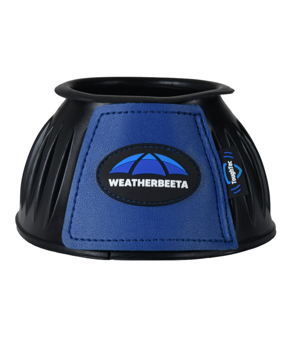 Black Cobalt Coloured WeatherBeeta Tough-Tec Prime Rubber Bell Boots on white background