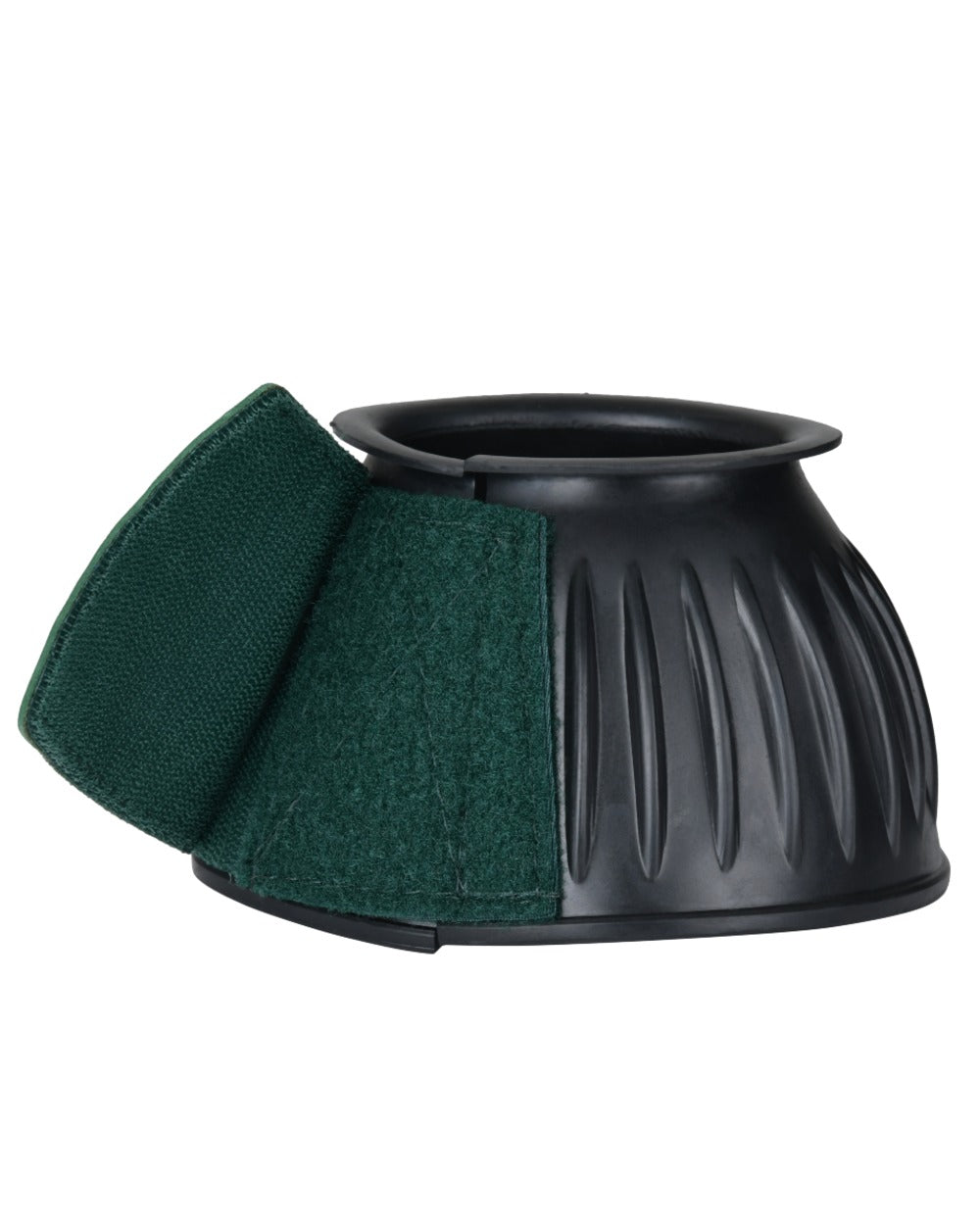 Black Forest Green Coloured WeatherBeeta Tough-Tec Prime Rubber Bell Boots on white background