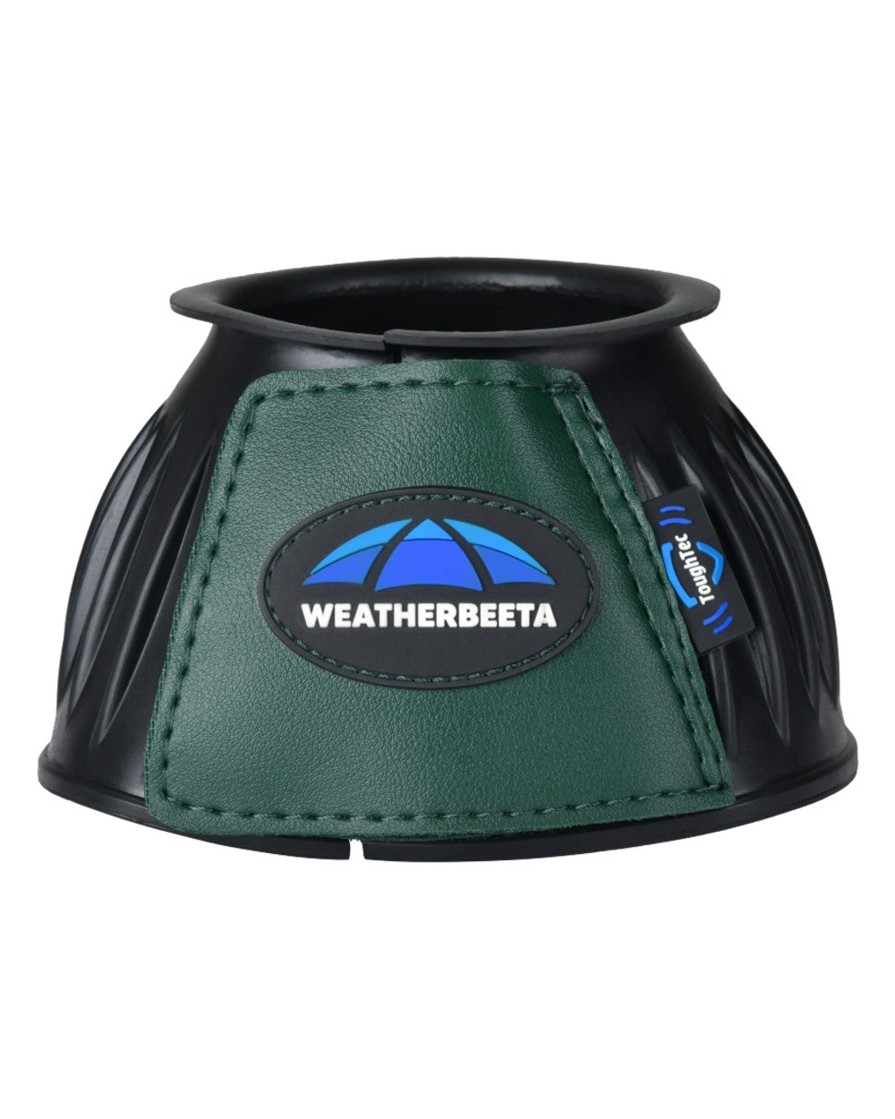 Black Forest Green Coloured WeatherBeeta Tough-Tec Prime Rubber Bell Boots on white background