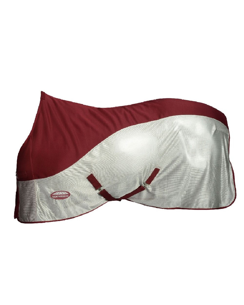 Burgundy Grey coloured WeatherBeeta Micro-Air Cooler Standard Neck on white background