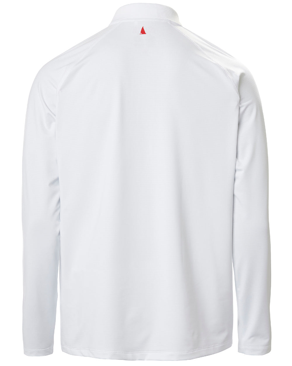 White Coloured Musto Evolution Sunblock Long Sleeve Polo Shirt 2.0 On A White Background