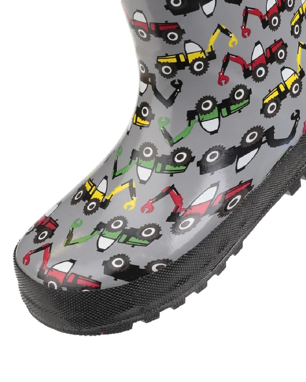 Wotswold Childrens Puddle Waterproof Pull On Boots in Digger