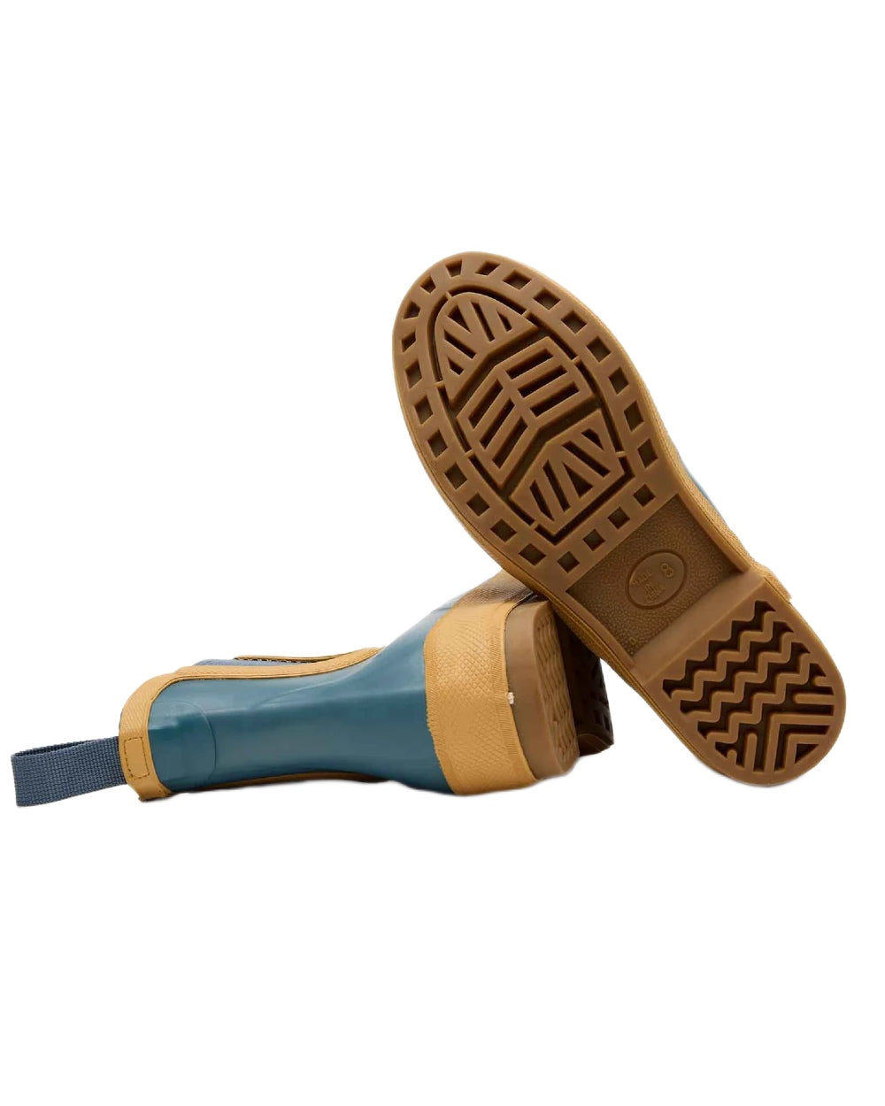 Marine Coloured Xtratuf Womens 6" Legacy Ankle Deck Boots on white background