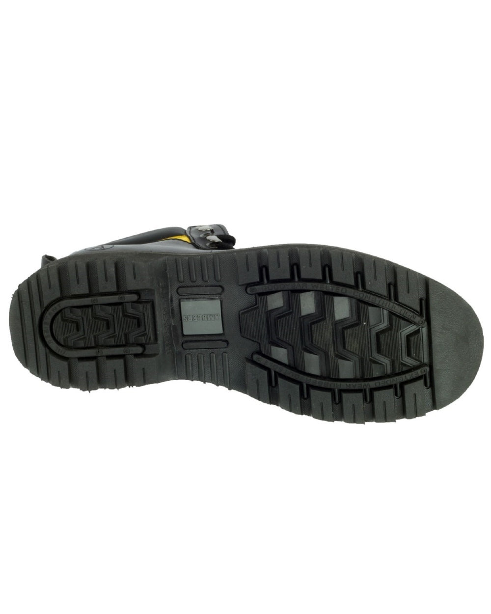 Black Coloured Amblers Banbury Casual Boots Sole
on a white background