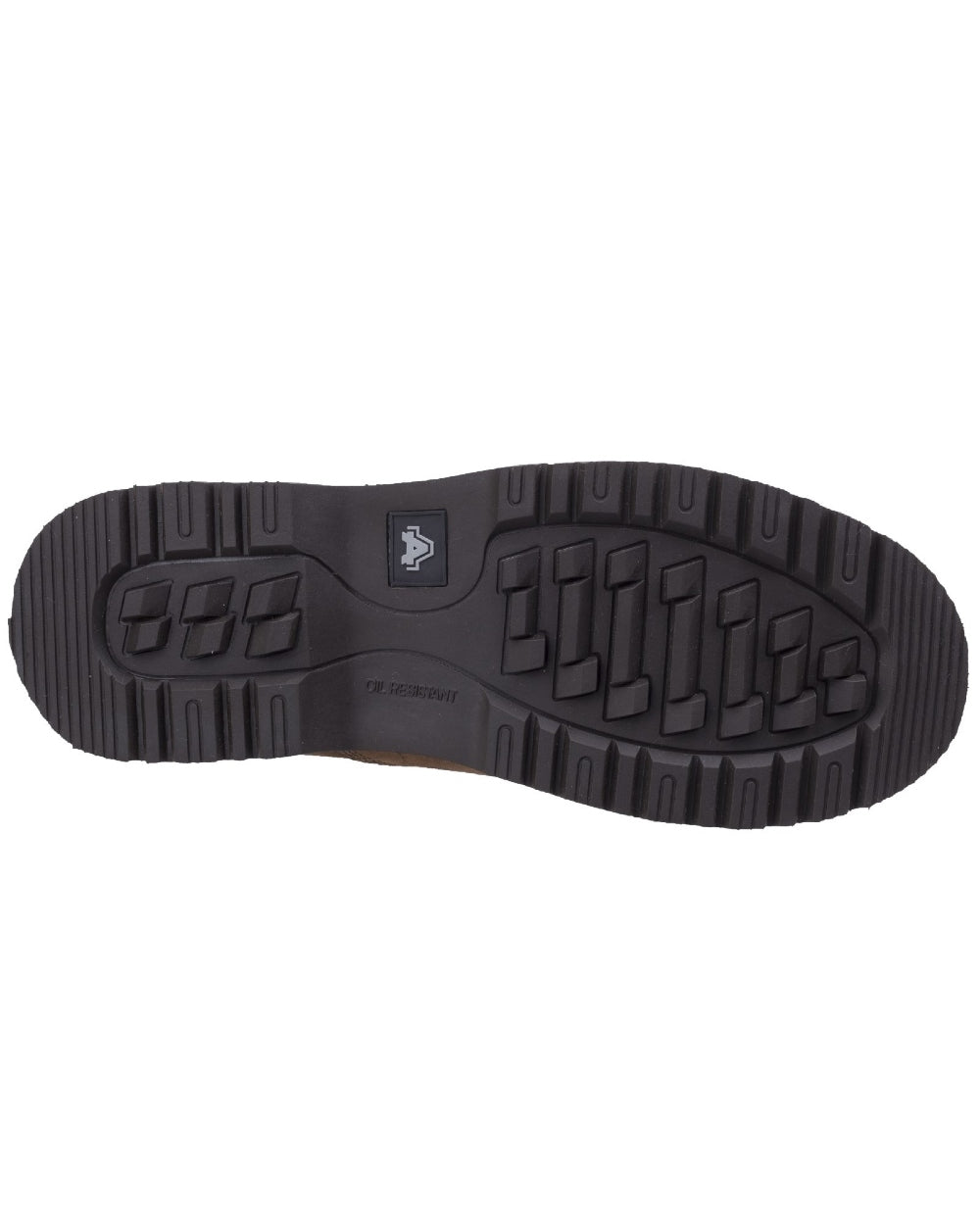 Brown Coloured Amblers Millport Mens Boots Sole on a white background