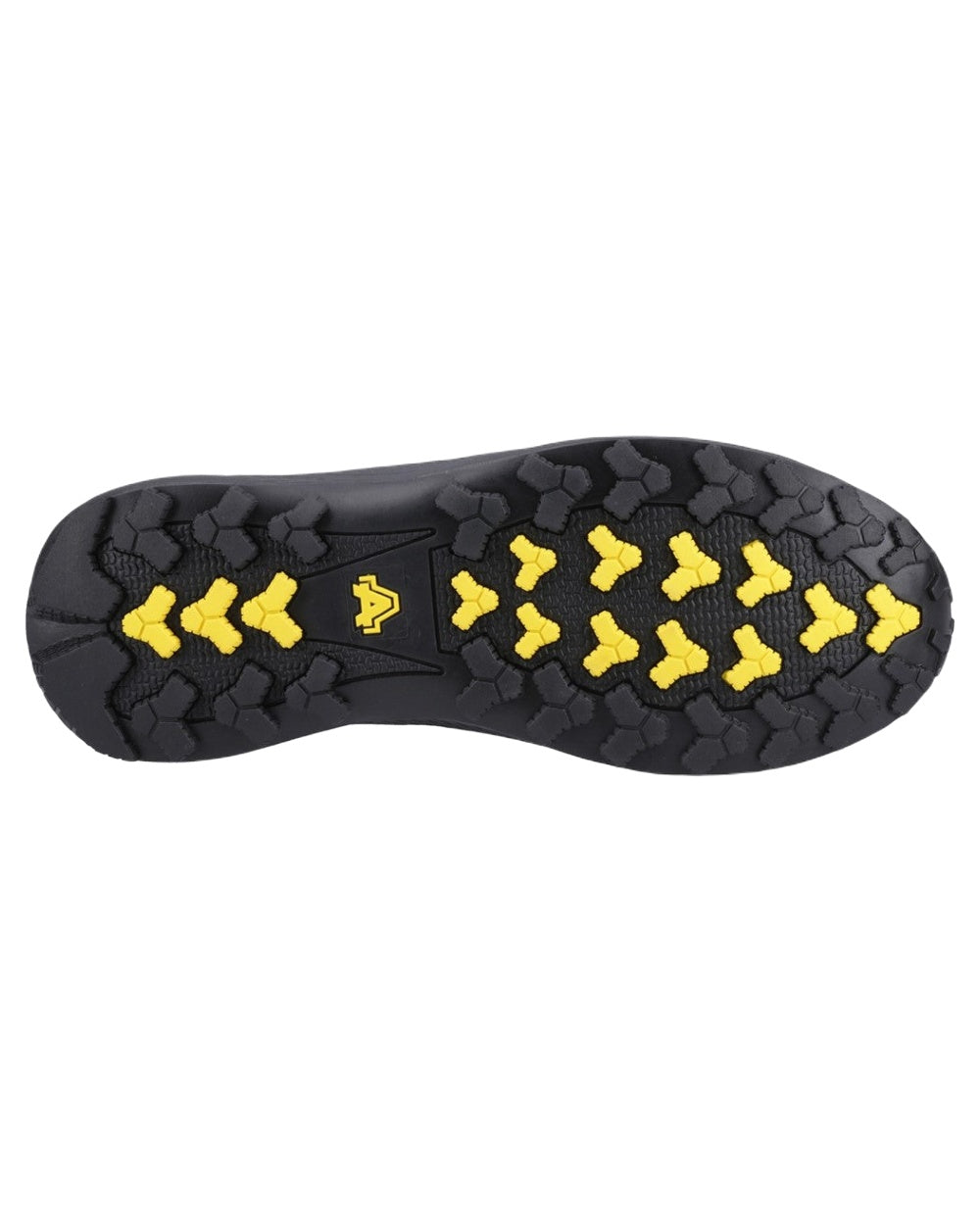 Black Coloured Amblers Safety AS320C Ridgeway Waterproof S7 SR Safety Boots on White Background