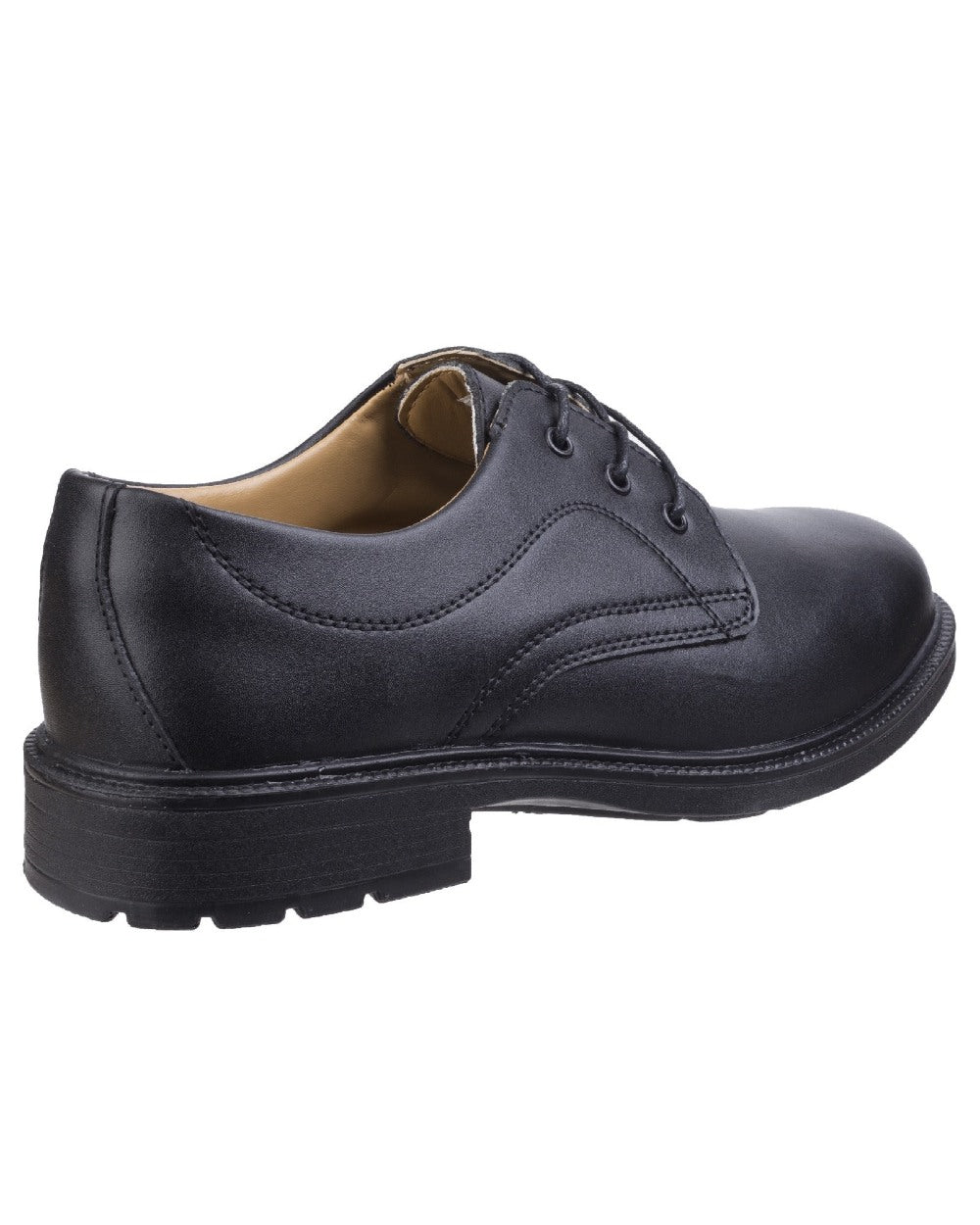 Black Coloured Amblers Safety FS45 Safety Shoes on a white background