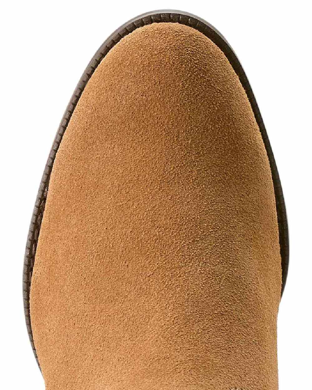 Carmel Suede Coloured Ariat Womens Addison Boot on white background