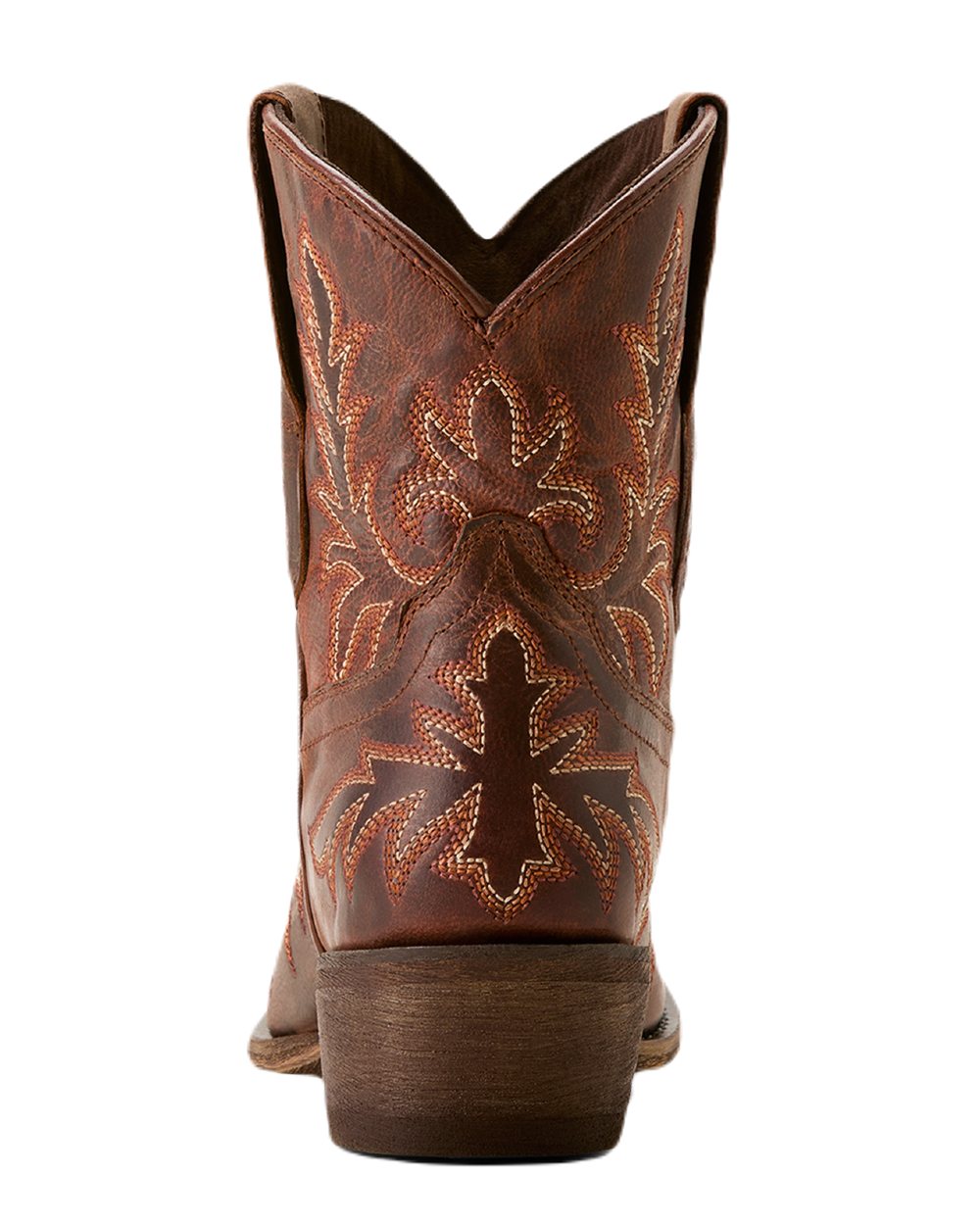 Dark Sierra Coloured Ariat Womens Carlin Bootie On A White Background