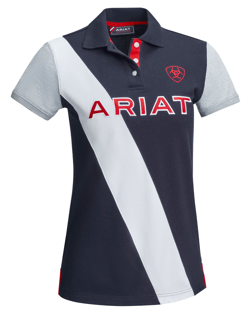 Sleeveless Polo Polo Femme ARIAT Taryn Manches Courtes - Coton Stretch Team Logo Brodé Polo Manches Courtes Sleeveless Polo Polo Femme ARIAT Taryn Manches Courtes - Coton Stretch Team Logo Brodé Polo Manches Courtes