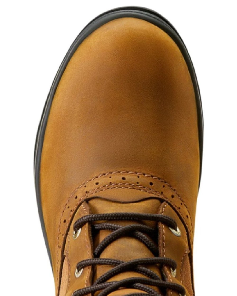 Weathered Brown Coloured Ariat Womens Wythburn II Waterproof Boots On A White Background