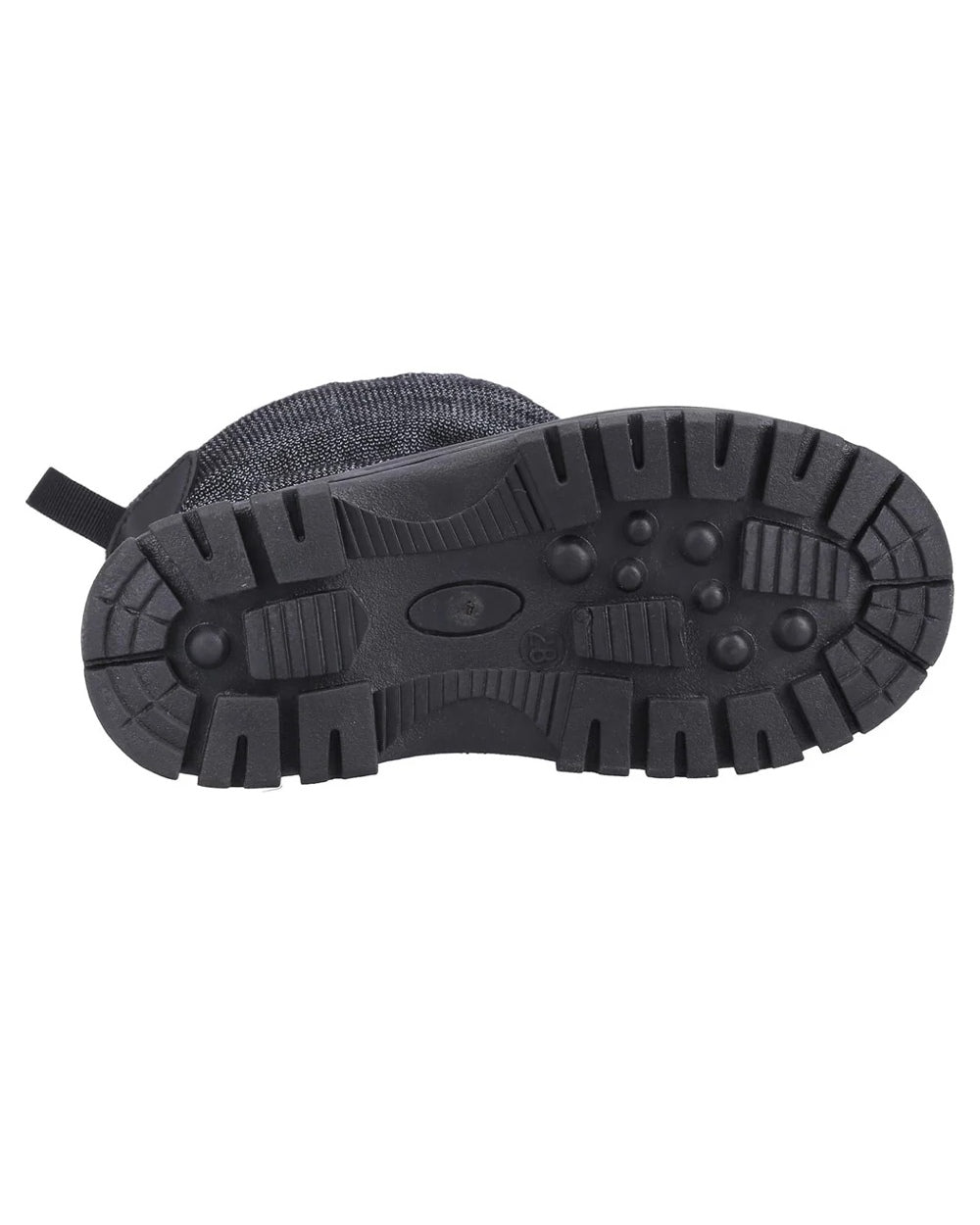 Black coloured Cotswold Bathford Snow Boots on white background