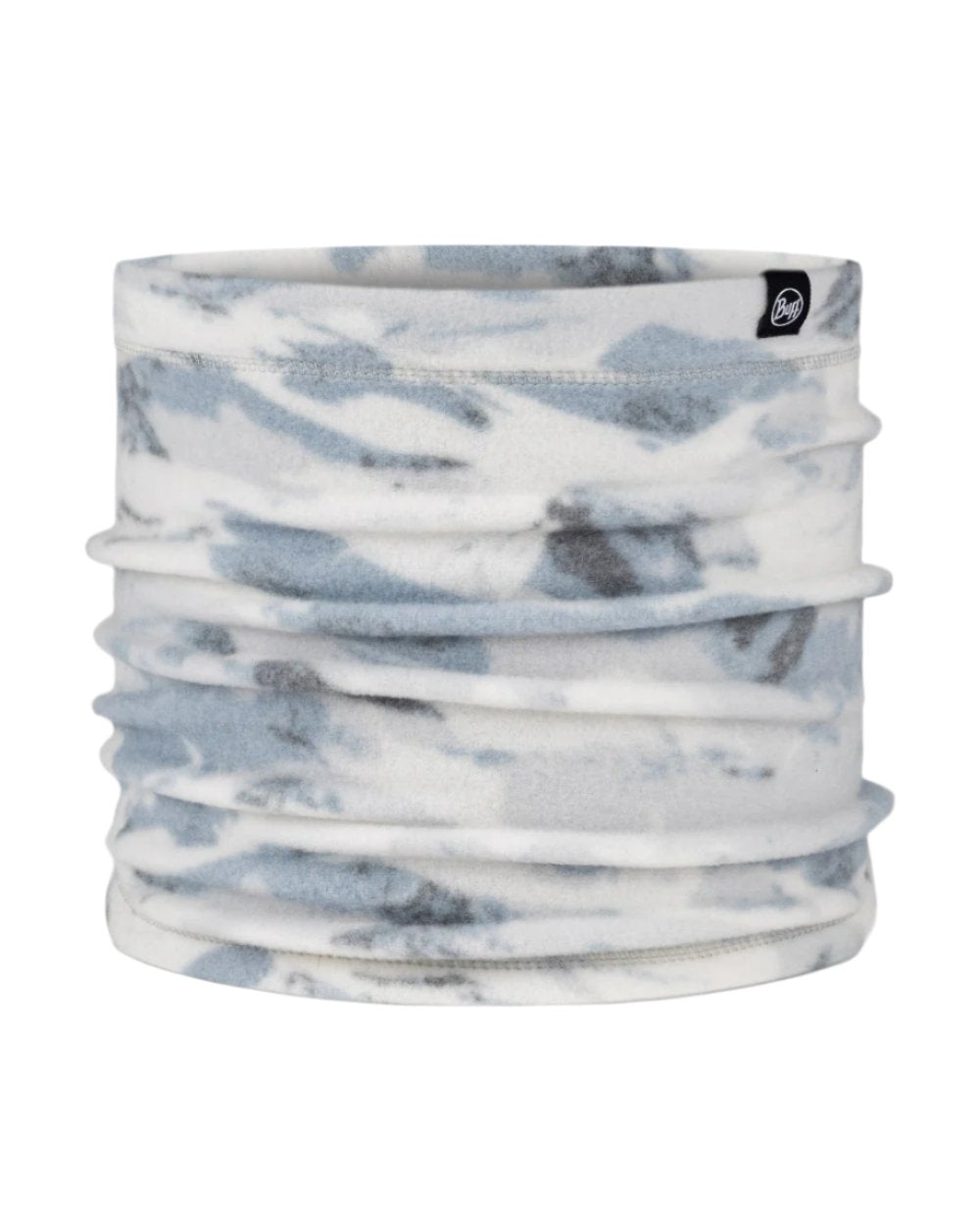 Comat Snow Coloured Buff Polar Prints Neck Warmer On A White Background
