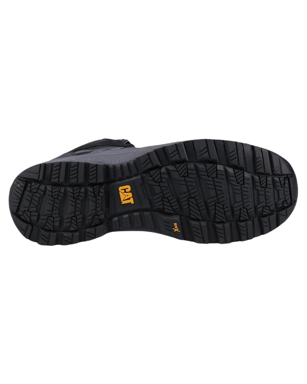 Black Coloured Caterpillar Mens Charge Hiker S3 Safety Boots on White Background