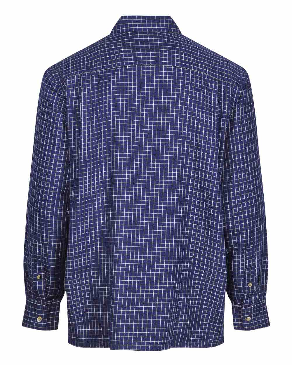 Navy Coloured Champion Castleton Polycotton Shirt On A White Background