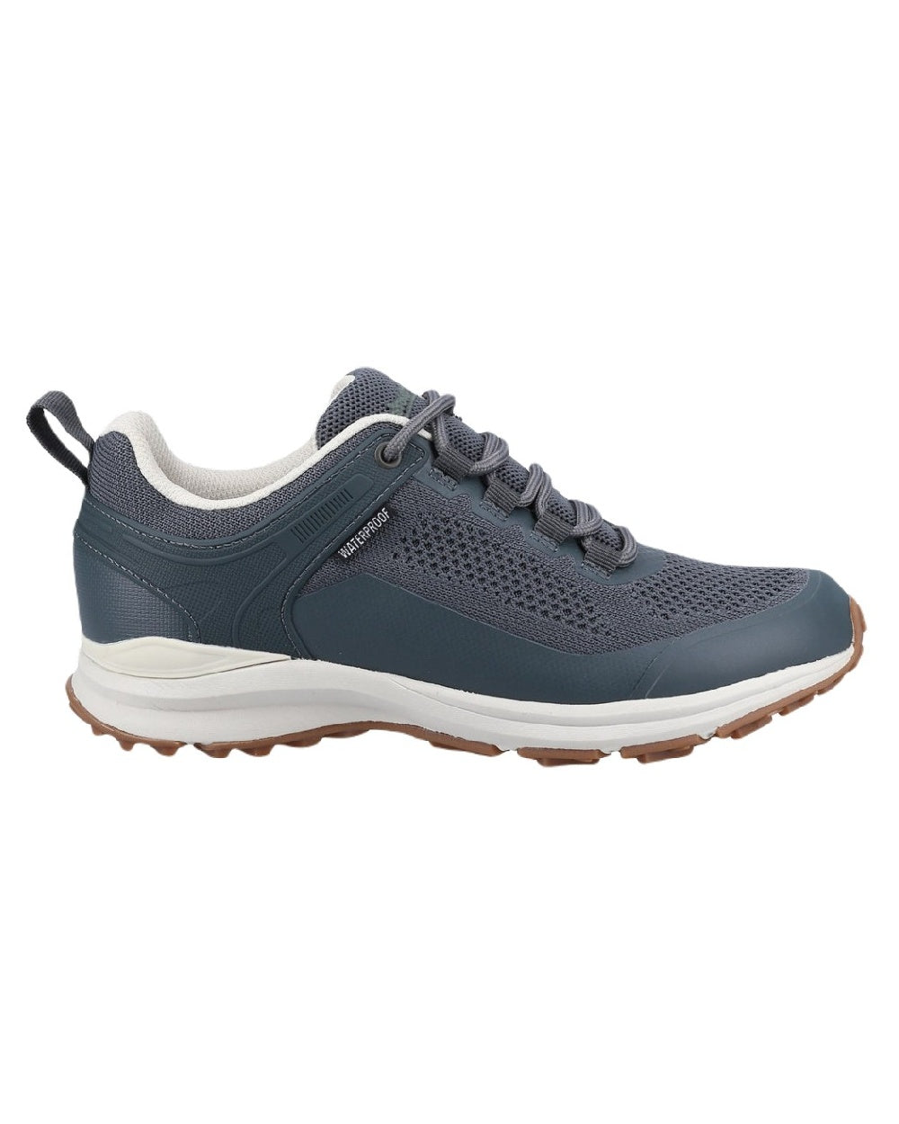Grey coloured Cotswold Compton Womens Hiking Shoes on white background
