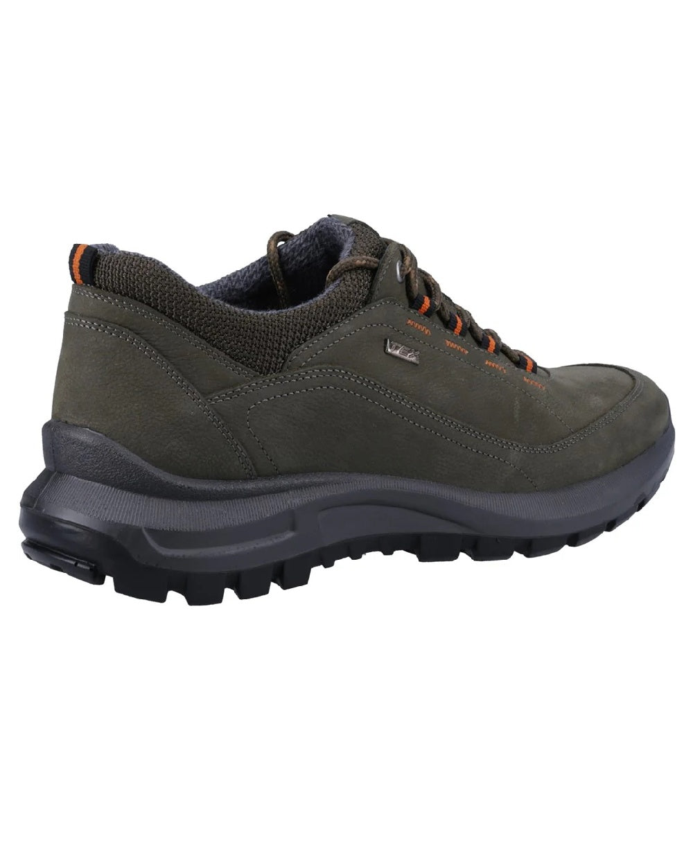 Khaki coloured Cotswold Dumbleton Shoes on white background