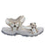 Beige coloured Cotswold Foxcote Sandals on white background #colour_grey-beige