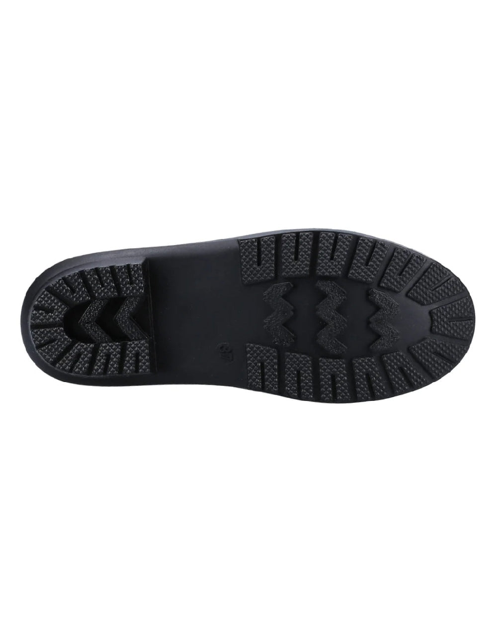 Black coloured Cotswold Grosvenor Wellington Boots on white background