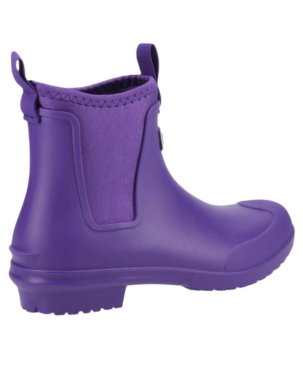 Purple Coloured Cotswold Grosvenor Wellingtons on White Background