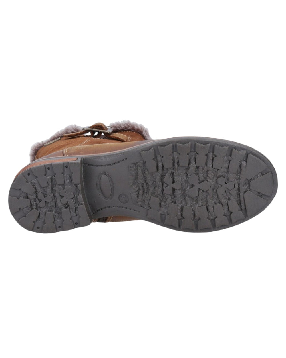 Tan Coloured Cotswold Kemerton Ankle Boots on White Background