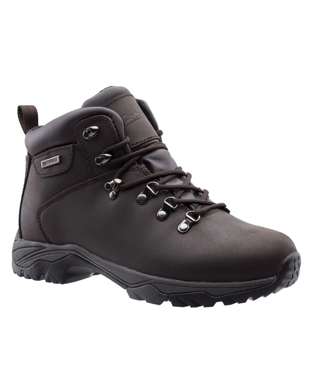 Crazy Horse coloured Cotswold Mens Nebraska Hiking Boots on white background