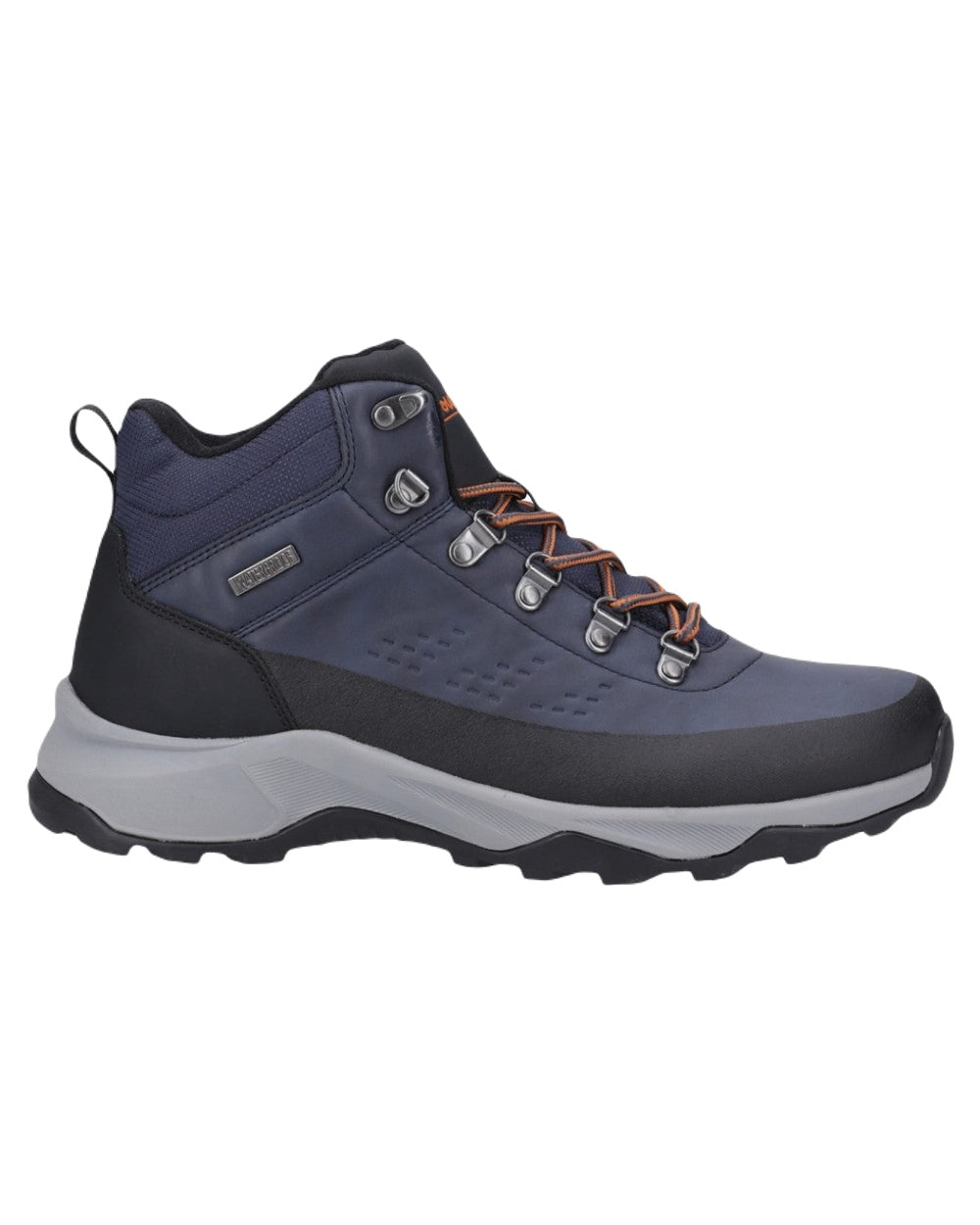 Navy Coloured Cotswold Mens Ryeford Hiking Boots on White Background