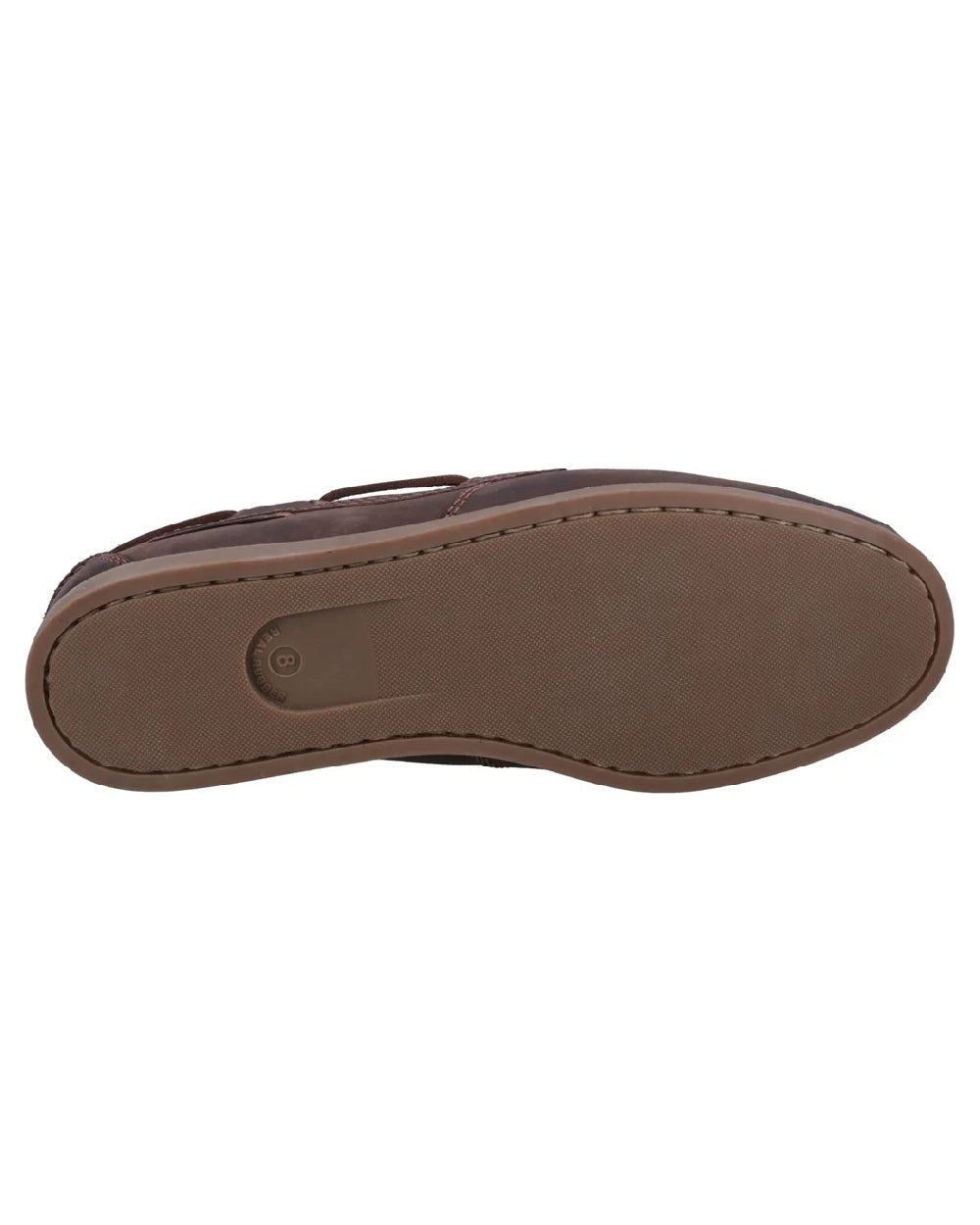 Brown coloured Cotswold Waterlane Shoes on white background