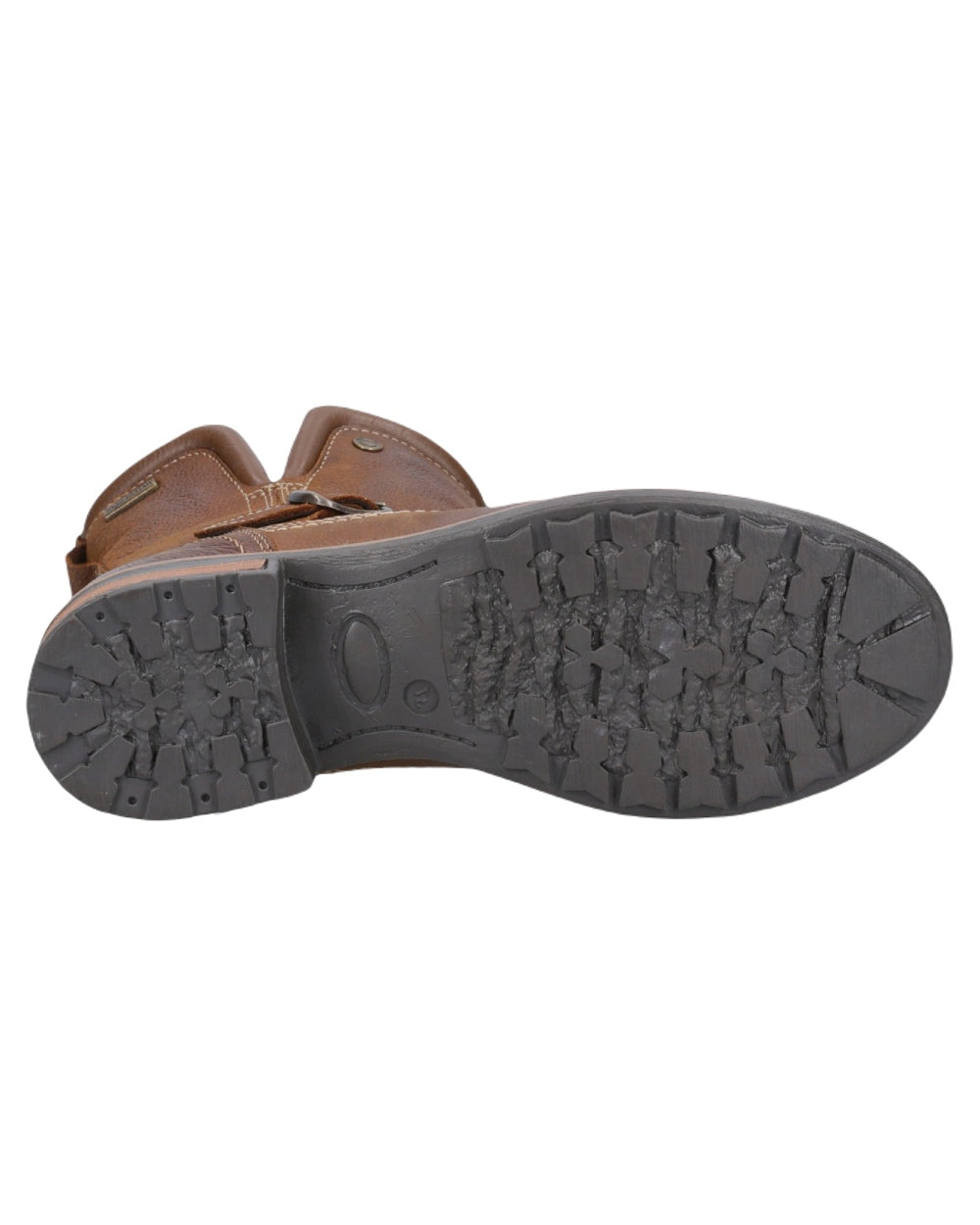 Tan Coloured Cotswold Womens Kinsham Ankle Boots on White Background