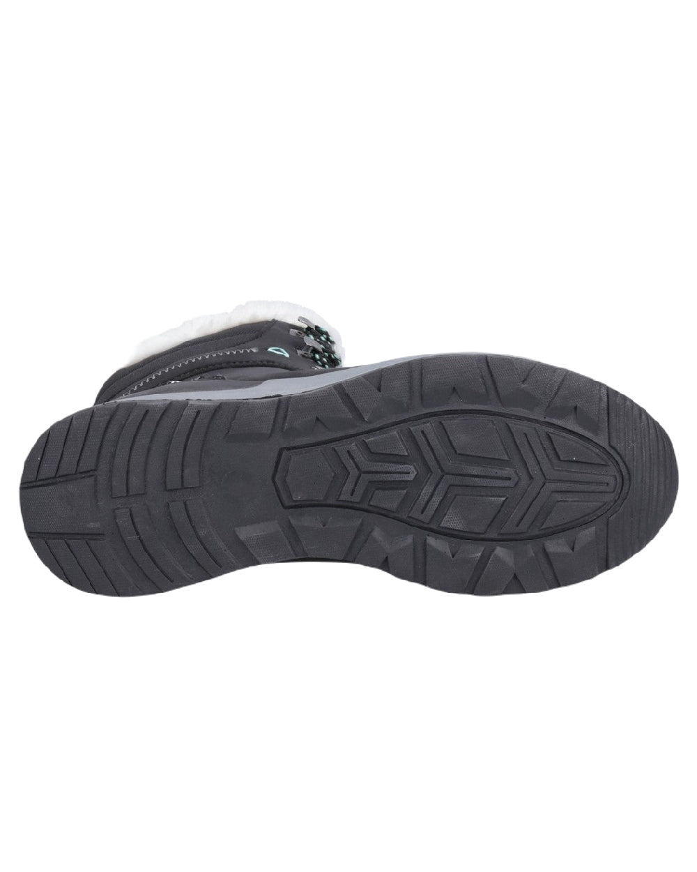 Black Coloured Cotswold Womens Sheephouse Hiking Boots on White Background