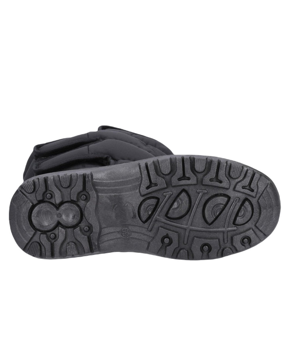 Black Coloured Cotswold Womens Welland Snowboots on White Background