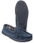 Cotswold Alberta Moccasin Slippers in Navy #colour_navy