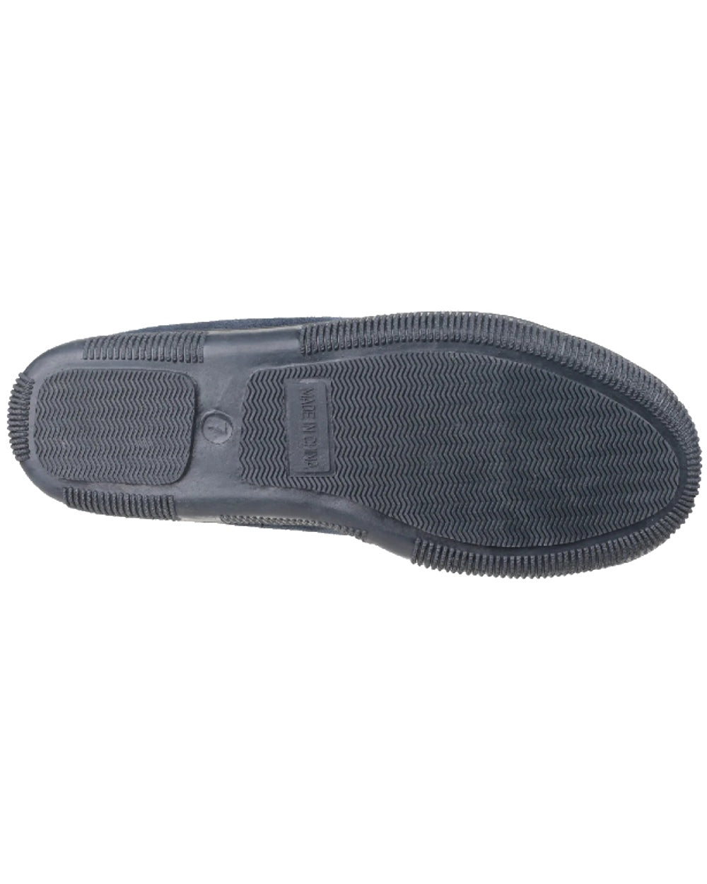 Cotswold Alberta Moccasin Slippers in Navy